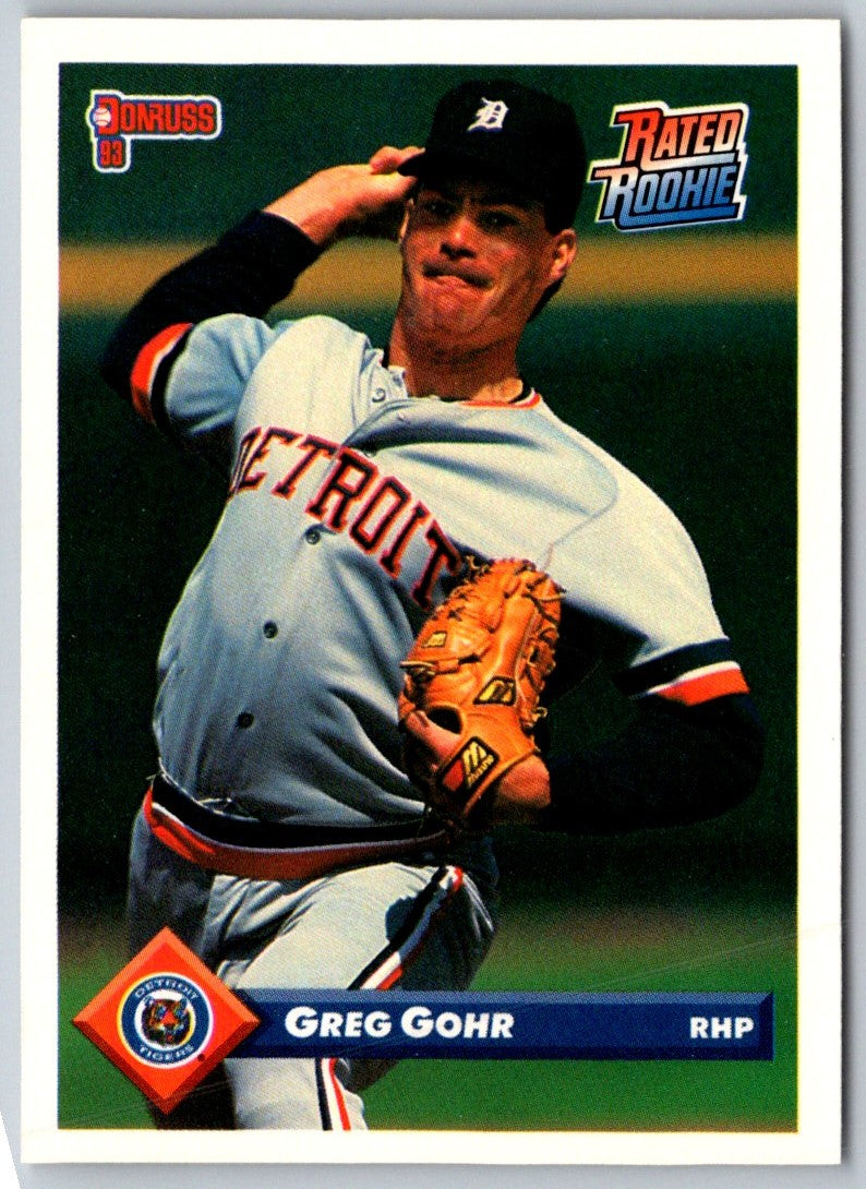 1993 Donruss Greg Gohr