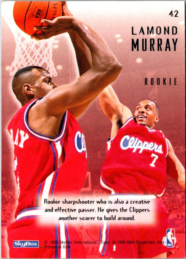 1994 SkyBox E-Motion Lamond Murray