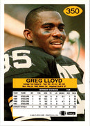 1992 Fleer Greg Lloyd