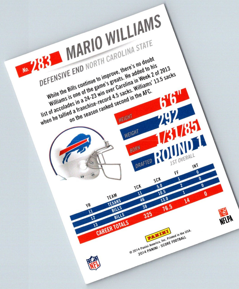 2014 Score Mario Williams