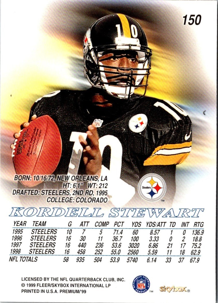 1999 SkyBox Premium Kordell Stewart