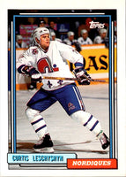 1992 Topps Curtis Leschyshyn #124