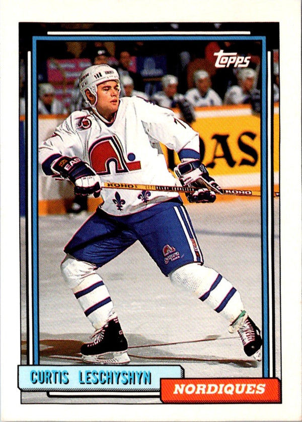 1992 Topps Curtis Leschyshyn #124