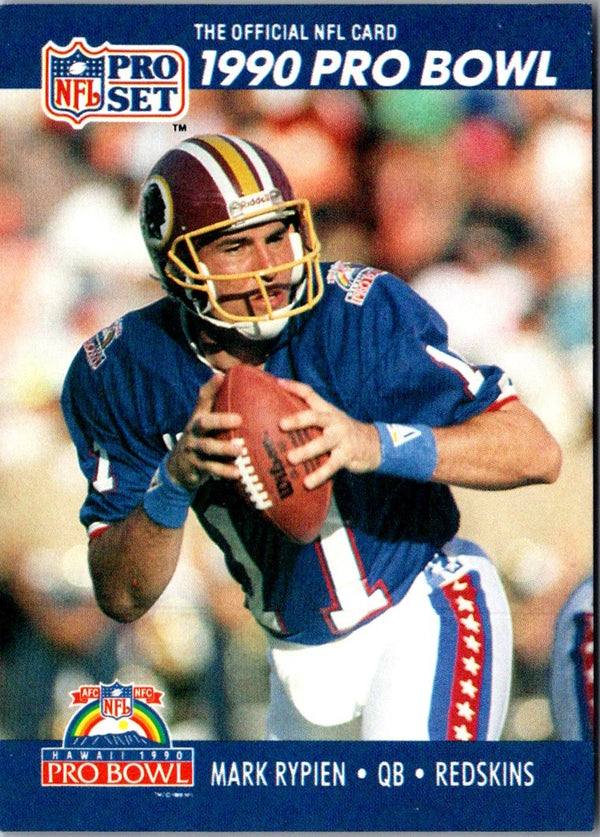 1990 Pro Set Mark Rypien #412