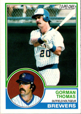 1983 O-Pee-Chee Gorman Thomas #10