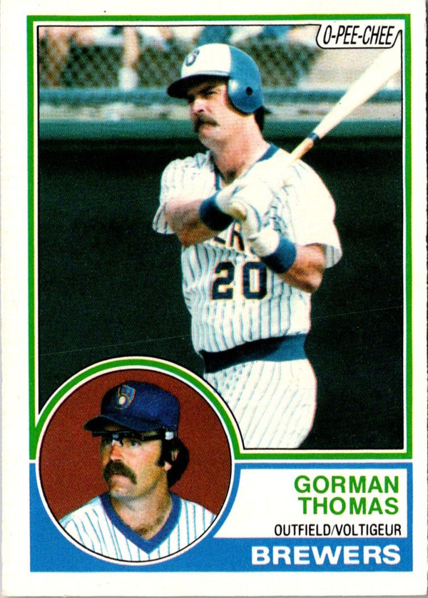 1983 O-Pee-Chee Gorman Thomas #10