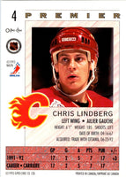 1992 O-Pee-Chee Premier Chris Lindberg #4