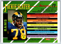 1993 Bowman Football Jackie Slater #73