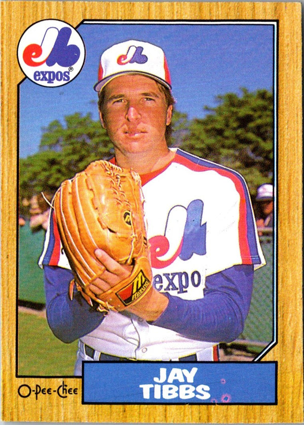 1987 O-Pee-Chee Jay Tibbs #9