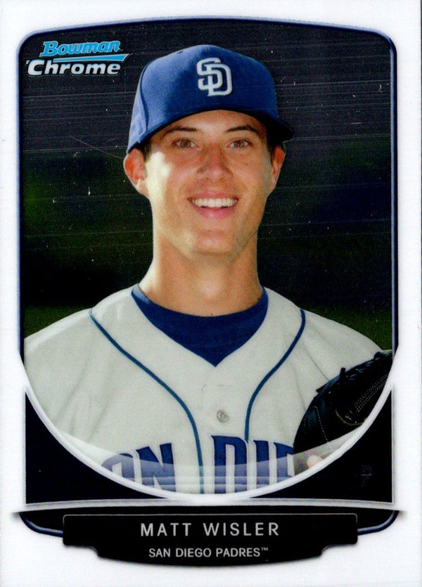 2013 Bowman Chrome Prospects Matt Wisler #BCP149