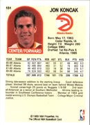 1989 Hoops Jon Koncak