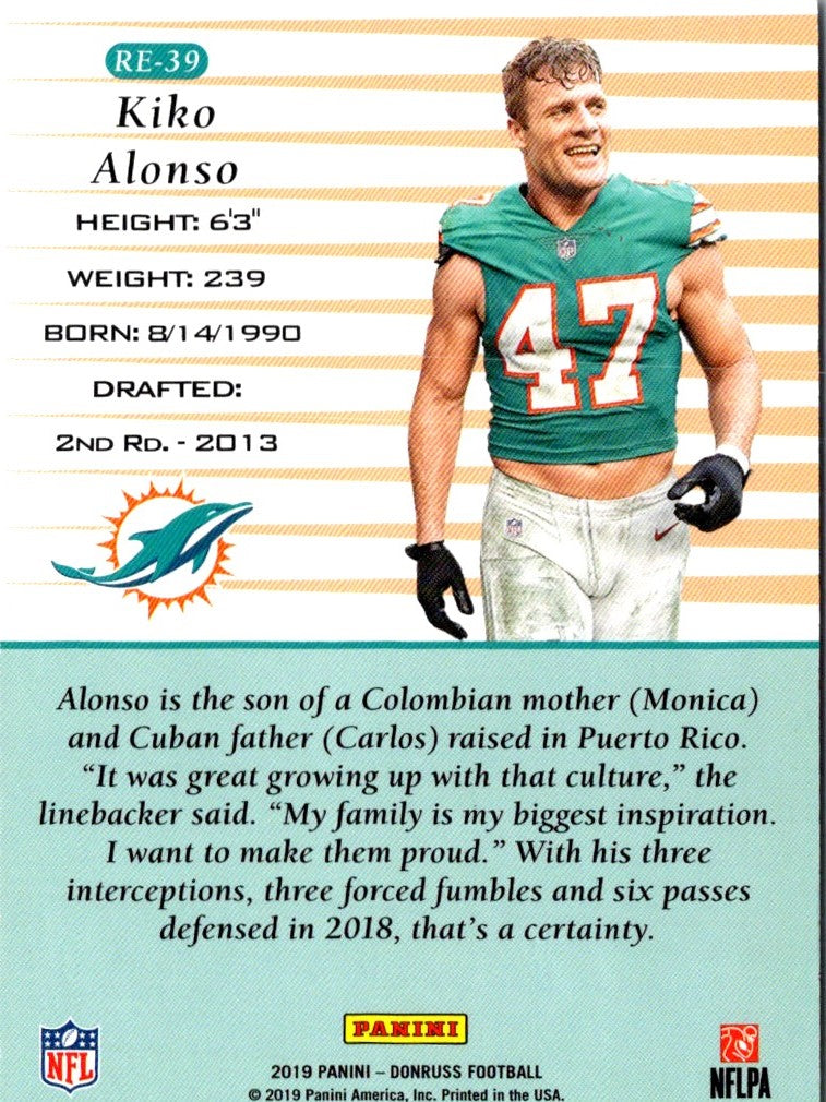 2019 Donruss Kiko Alonso