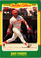 1986 Fleer Limited Edition Dave Parker #33