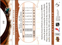2009 Upper Deck Artifacts Patrick Marleau #32