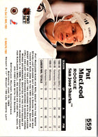 1991 Pro Set French Pat MacLeod #559 Rookie