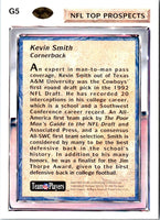 1992 Upper Deck Gold Kevin Smith #G5