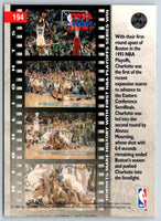 1993 Upper Deck Hornets Win First Series #194