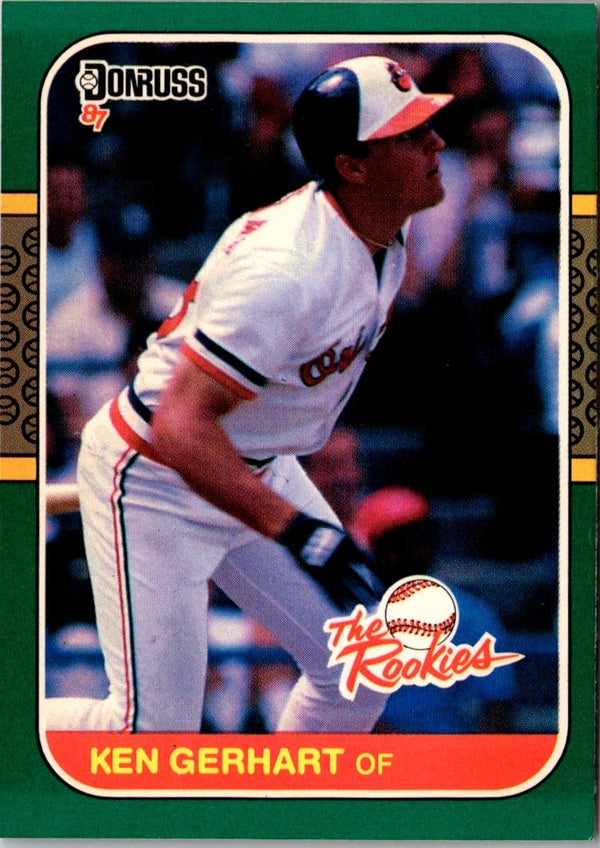 1987 Donruss The Rookies Ken Gerhart #24