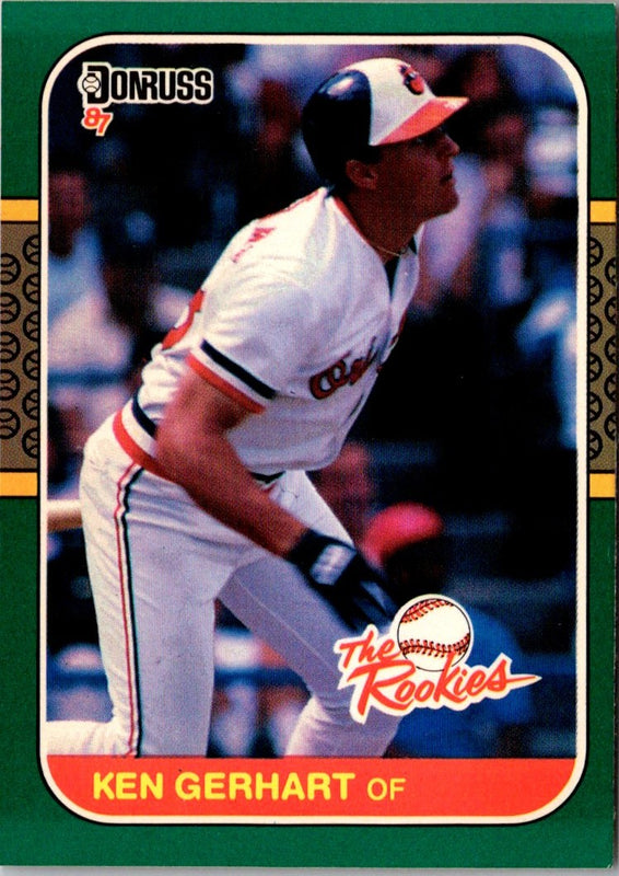 1987 Donruss The Rookies Ken Gerhart #24