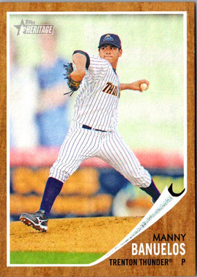 2011 Topps Heritage Minor League Manny Banuelos #4