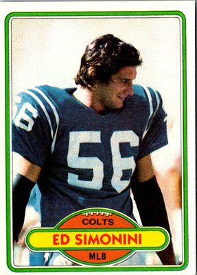 1980 Topps Ed Simonini #369 NM-MT