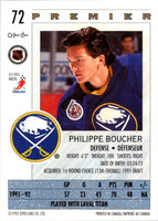 1992 O-Pee-Chee Premier Philippe Boucher #72