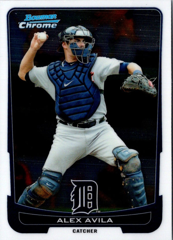 2012 Bowman Chrome Alex Avila #85