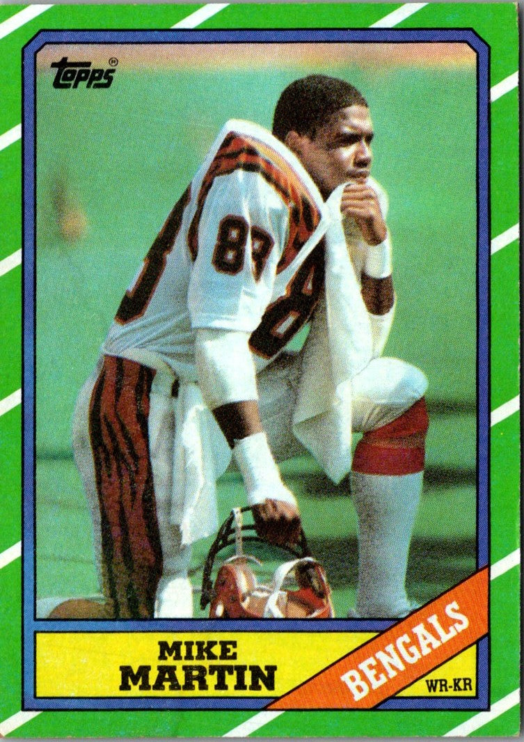 1986 Topps Mike Martin
