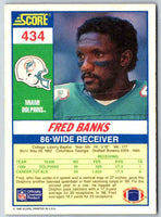 1990 Score Fred Banks #434