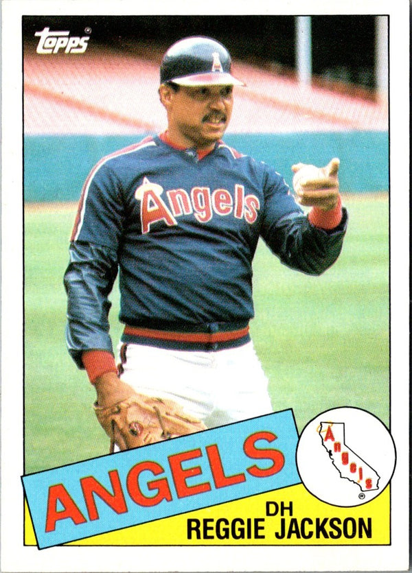 1985 Topps Reggie Jackson #200