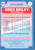 1990 Topps Bazooka Greg Briley #17