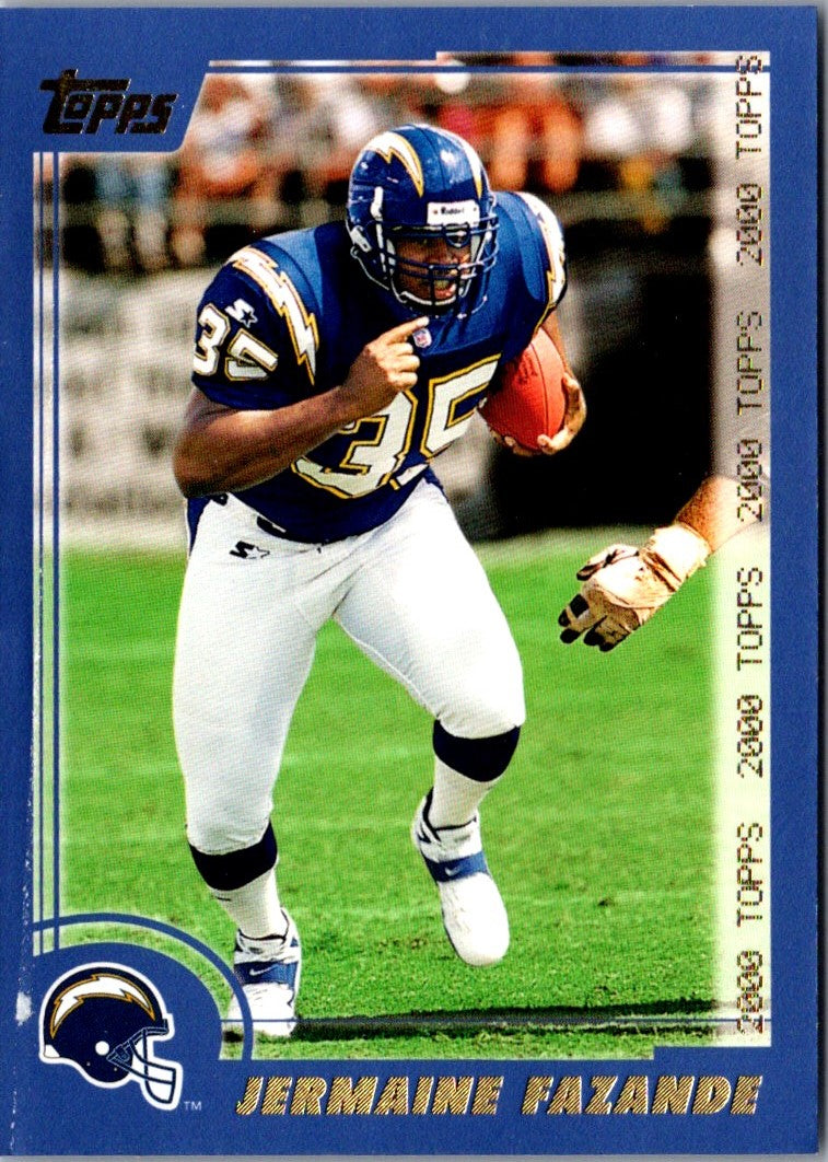 2000 Topps Jermaine Fazande