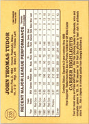 1985 Donruss John Tudor