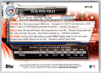 2017 Bowman Prospects Sean Reid-Foley #BP139