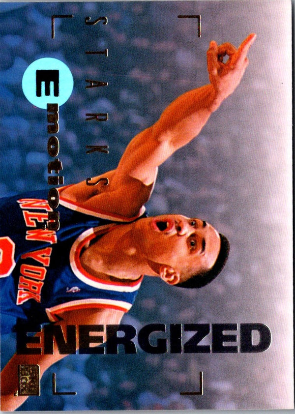 1994 SkyBox E-Motion John Starks #64