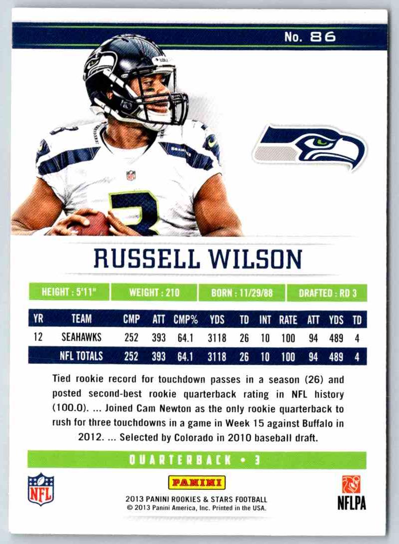 2013 Topps Russell Wilson