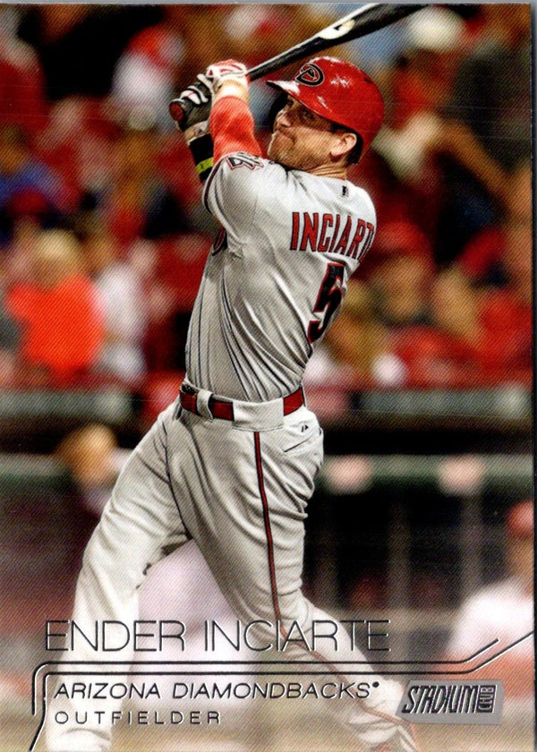 2015 Stadium Club Ender Inciarte #50 Rookie