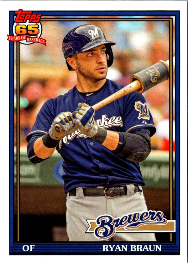 2016 Topps Archives Ryan Braun #226