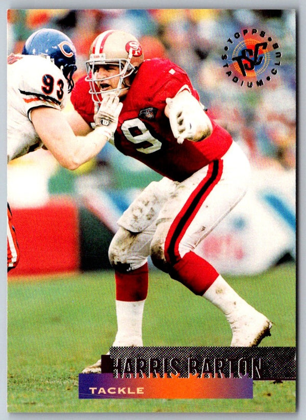 1995 Stadium Club Members Only Harris Barton #98