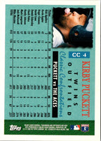 1996 Topps Classic Confrontations Kirby Puckett #CC4