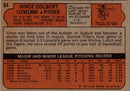 1972 Topps Vince Colbert