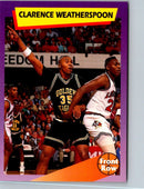 1992 Front Row Dream Picks Clarence Weatherspoon