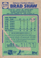 1990 Topps Brad Shaw #279 Rookie