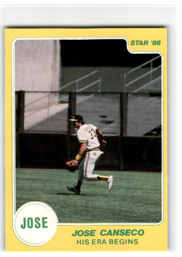 1986 Star Jose Canseco Jose Canseco #NNO