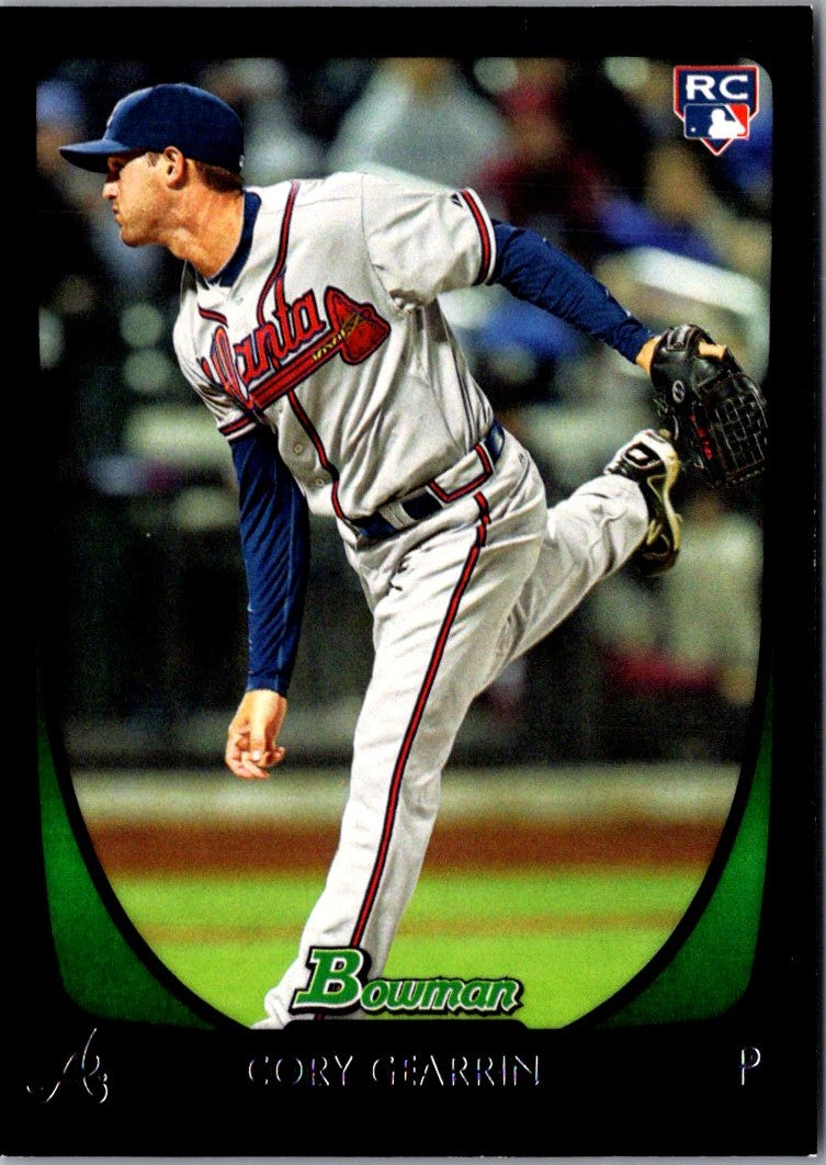 2011 Bowman Draft Picks & Prospects Cory Gearrin