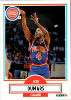 1990 Fleer Dumars #55
