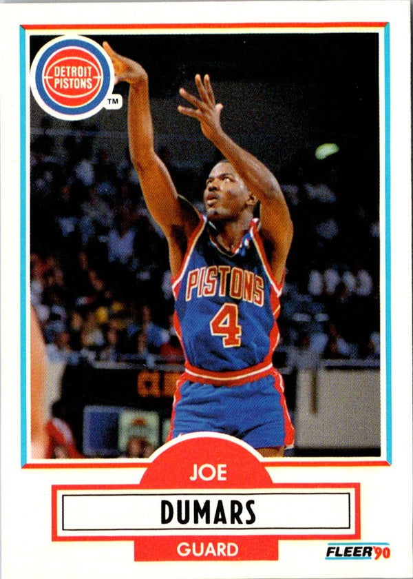 1990 Fleer Dumars #55