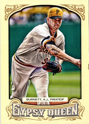 2014 Topps Gypsy Queen A.J. Burnett #147