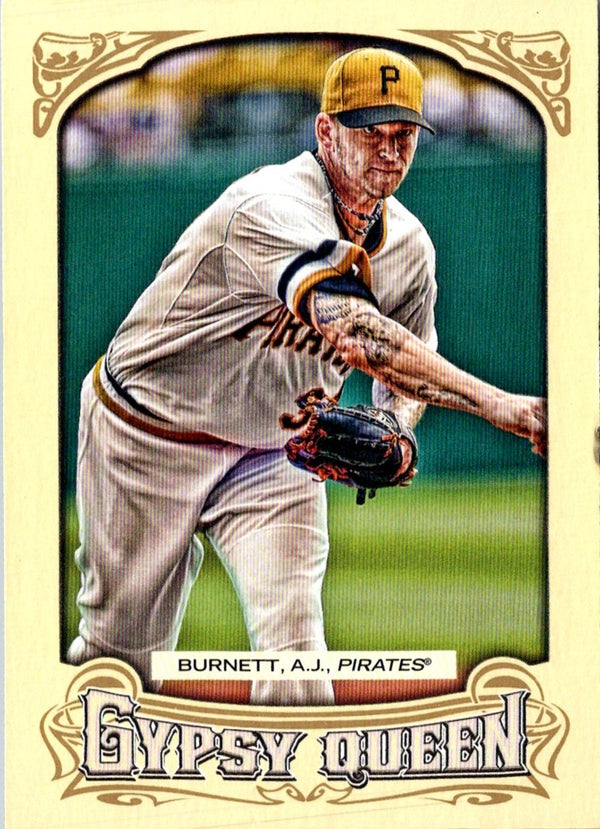 2014 Topps Gypsy Queen A.J. Burnett #147