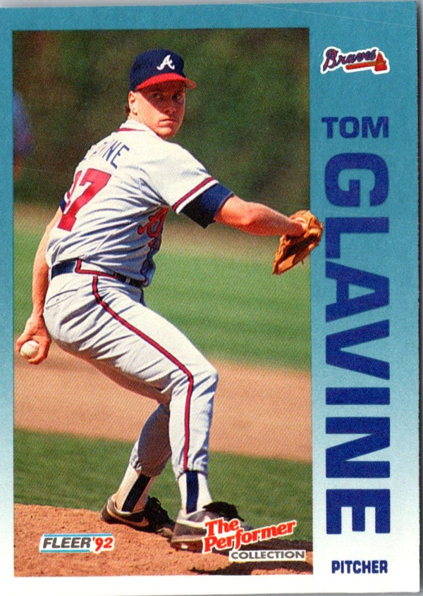 1992 Fleer 7 Eleven/Citgo The Performer Tom Glavine #20